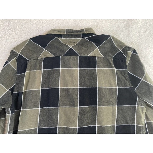 Levis Shirt Mens XL Green Plaid Button Down Long Sleeves Lightweight - Picture 8 of 11